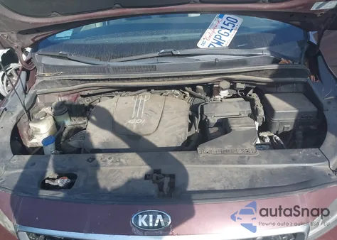 2016 Kia Sedona Lx z USA, uszkodzony, nr VIN KNDMB5C16G6088718